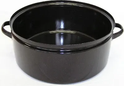 Produktbild von Gastro-Emaille-Kasserolle 48 cm 40 l
