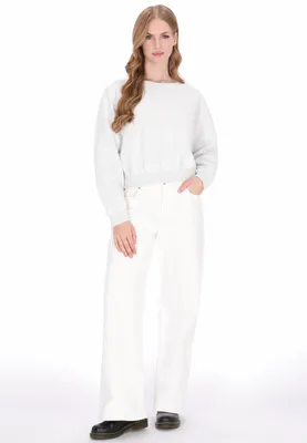 Immagine prodotto di Felpa da donna SAPORTA - colore bianco sporco mélange, taglia M