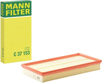 Produktbild von Luftfilter MANN-FILTER C 37 153 für VW Golf IV Schrägheck (1J1) Filtereinsatz