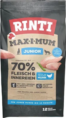 Produktbild von RINTI MAX-I-MUM Junior Huhn 12kg