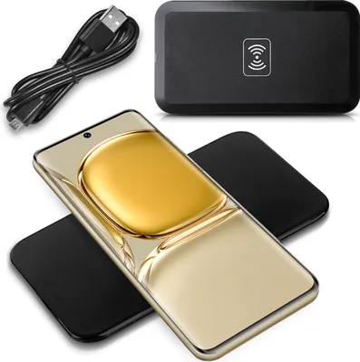 Produktbild von QI Wireless Schnell Ladegerät Huawei P50 Pro / Plus Kabelloses Induktives Laden