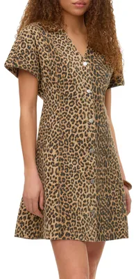 Produktbild von Vero Moda Penelope V-neck Denim Short Kleid Damen