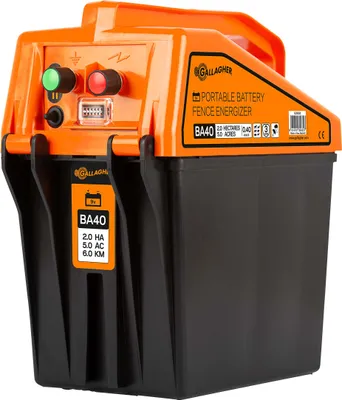 Produktbild von Gallagher Weidezaungerät/Batteriegerät BA40 (9V/12V)