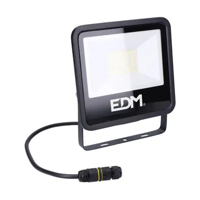 Obrázok produktu pre LED reflektor EDM čierny 50 W F 4000 Lm (6400 K)