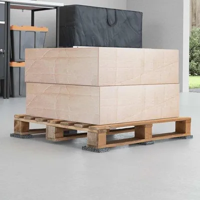 Productafbeelding van rubberen granulaat op rol 200 x 5 x 0,3 cm - zwart - antislip rubberen mat - veilige grip voor werkplaats en kantoor - m-winkel