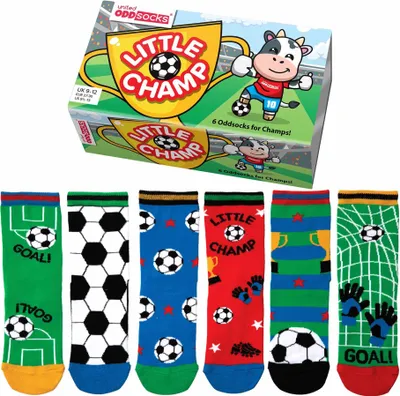 Produktbild von Kleiner Champion Oddsocks Socken Fußballsocken in 27-30 im 6er-Set