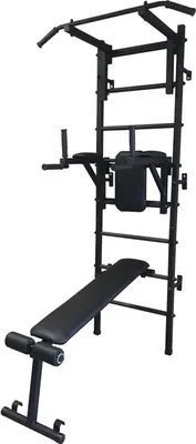 Produktbild von Sprossenwand Kletterwand Turnwand Turngerät Schwarz VaGo Sportgeräte