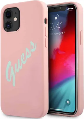 Image de Guess Guhcp12Slsvspg Iphone 12 Mini5,4 Różowo Zielony/Green Pink Hardcase Silicone Vintage