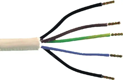Produktbild von HERDA-KABEL Herdanschlusskabel 3006110263 1,5m Weiss