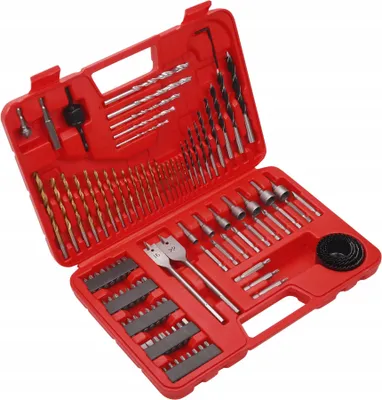 Productafbeelding van Kraft&Dele KD5968 Boor- en bitset, 103-delig, voor hout en metaal