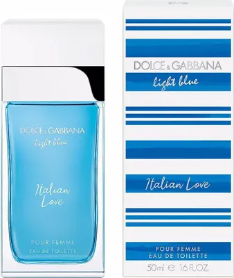 Produktbild von Dolce & Gabbana D&G Light Blue Italian Love Pour Femme Eau de Toilette Spray 50 ml
