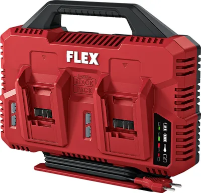 Image de Chargeur rapide double Flex 12/18 V CA SP 2x12/18 (avec affichage de l'état de charge)
