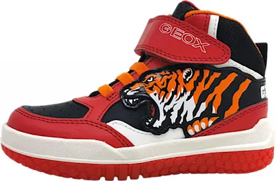 Produktbild von Geox J Buzzerlight Schnürstiefel Rot in Gr. 31