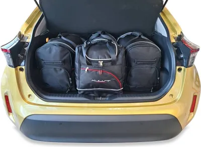 Produktbild von Toyota Yaris Cross 2020+ Kofferraumtaschen Set 4 Stk