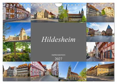 Produktbild von Hildesheim Impressionen (Wandkalender 2027 DIN A4 quer), CALVENDO Monatskalender