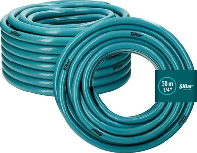 Produktbild von Sillar Gartenschlauch 30 m 3/4" 4-lagig verstärkt – UV-beständiger Wasserschlauch für Garten