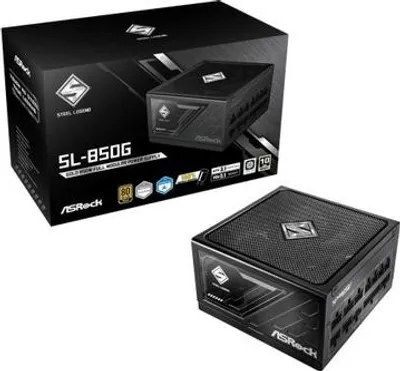 Obrázek produktu pro Asrock PRO-750G, 750 W, 100 - 240 V, 50/60 Hz, 10 - 5 A, 100 W, 750 W