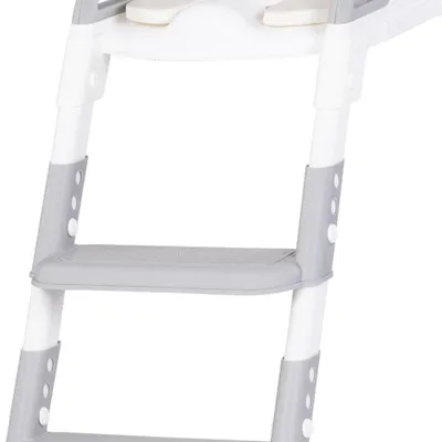 Image de Chipolino : Siège de toilette d'apprentissage pour enfants, réglable en hauteur, avec poignées et marchepied