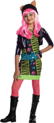 Produktbild von Howleen Wolf Kinder Kostüm - Monster High - Größe: L / 140-146 (8-10Jahre)