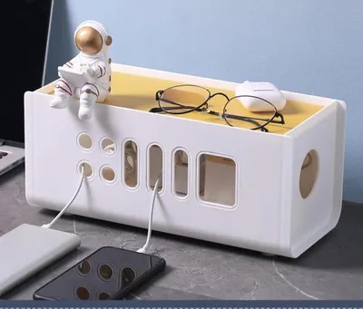 Produktbild von 360Home Kabelmanagement Box zum Ordnung von Kabeln Steckdosenberührung Schutz