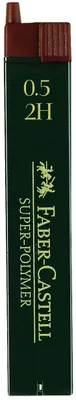 Image de Faber-Castell 120512 mine 2H Noir
