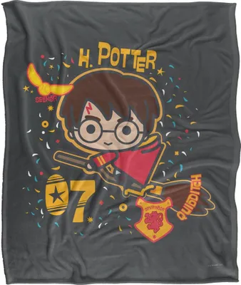 Produktbild von Harry Potter - Decke, "Chibi" TV18495 (Einheitsgröße) (Bunt)