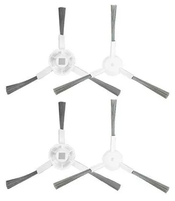 4 Ersatz-Seitenbürsten für Dreame S10/S20/X10/X20/W10S PRO