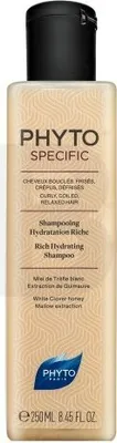 Produktbild von PHYTO PS10018A32590, 250 ml, Shampoo, Lockiges Haar, trockenes Haar, Feuchtigkeitsspendend, Weichmachend, Flasche, 1 Stück(e)