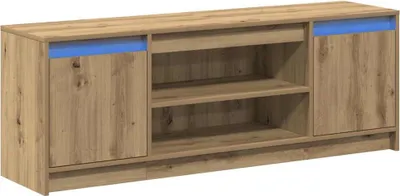 Produktbild von vidaXL TV-Einheiten Braun 139,5 x 34 x 50 cm Holzwerkstoff