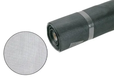 Produktbild von Levior Insektennetz aus Fiberglas, 0,8 m x 30 m, grau