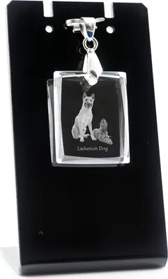 Produktbild von Laekenois Belgischer Schäferhund - Kristallanhänger für Hunde, Foto-Halskette, einzigartiger Schmuck von Art-Dog