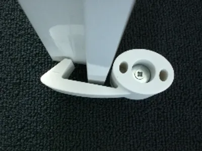 Produktbild von Türstopper Doorstop Türfeststeller Stopp & go grauweiß Artikel-Design