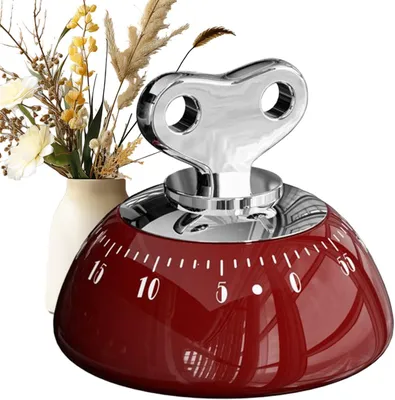 Produktbild von Retro Stil Countdown Für Kochen, Mechanischer Eieruhr 60 Minuten, Küchen Timer, Küchenhelfer Für Haushalt Senioren Kinder