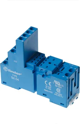 Produktbild von Finder 9404SMA - Basisrelais DIN-Schiene - 55/85 Serie - Metallwinkel