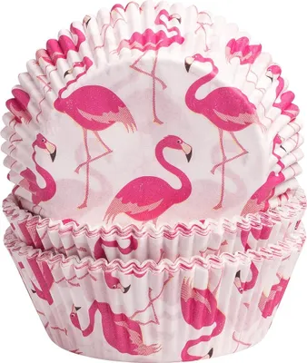 Produktbild von Demmler 5012026050, Cupcake-/Muffin-Cups, Rund, 220 °C, 25 mm, 5 cm, 60 Stück(e)