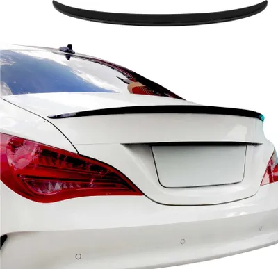 Produktbild von Heckspoiler Kofferraumspoiler für Mercedes CLA C117 2013-2019 Schwarz Lackiert