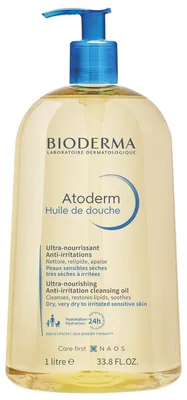 Productafbeelding van 1x Bioderma Atoderm Doucheolie, 1000 ml