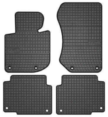 Zdjęcie produktu dla Dywaniki gumowe do BMW 3 E36 1991-2000 (coupé/sedan/kombi) – 4 szt., czarne, dopasowane – Wielganizator SolidPRO
