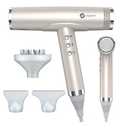 Produktbild von slopehill Ionen Haartrockner, 110000RPM, 320g Superleicht, 62dB Leise 2000W