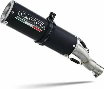 Produktbild von GPR M3 Komplett Schwarz Titan Auspuff für Kawasaki Ninja 650