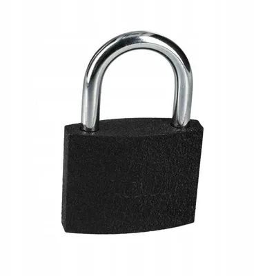 Produktbild von Magnum-Vorhängerschloss, Gusseisen, Verstärkt, 60 Mm Gxl, Druckschnappverschluss, Pulverbeschichtet