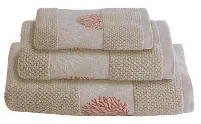 Immagine prodotto di Set di asciugamani 3 pezzi Ibiza Beige