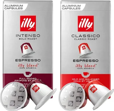 Image de Illy Intenso Capsules, 10 pièces + Illy Classico Capsules, 10 pièces