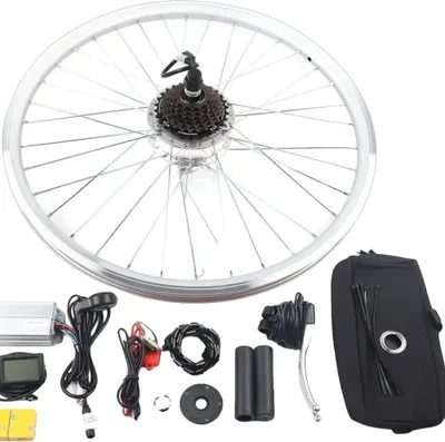 Produktbild von Ebike Umrüstkit, 36V Motor, LCD-Display, Silber