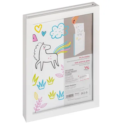 Obrázok produktu pre Walther Explorer Holz    21x29,7 Kunstglas Einsteckschlitz MB130W