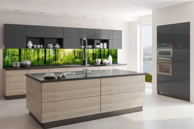 Produktbild von Küchenrückwand Folie Selbstklebend FRESKEN 350 x 60 cm - Klebefolie - Dekofolie