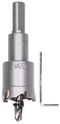 Produktbild von How Saw Bohreröffner, Hartmetall-TCT-Fräser, Bohr- und Schneidwerkzeug für Metall, Holz, 25 mm