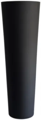 Produktbild von Multiitem Hohe Glasvase Schwarz Matt H50cm Dekoration