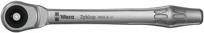 Immagine prodotto di Cricchetto a innesto 1/4" ZYKLOP metal push Wera | 4013288174017