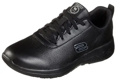 Produktbild von Skechers Marsing GminaFood Service Schuh für Damen, Black Prime Asia Leather, 39